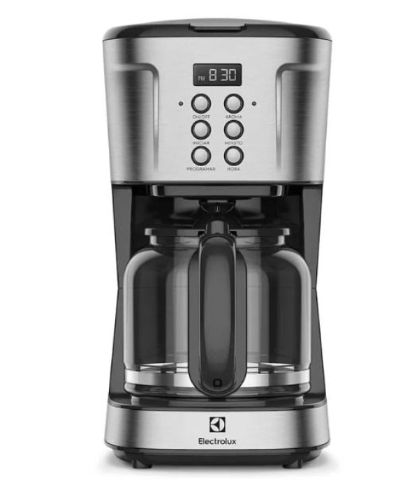 Cafeteira Elétrica Digital 38 Xicaras Inox Electrolux - (ECM30) - 220V