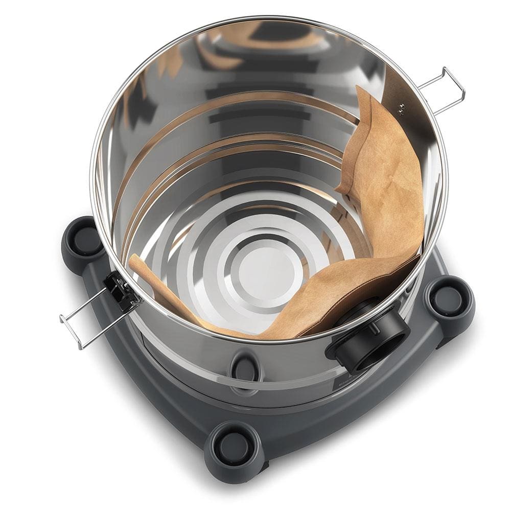 Encontraproduto.com.br - Aspirador de Pó e Água Electrolux 1800W 20L com ThermoControl e Função Sopro Inox (GT20I)