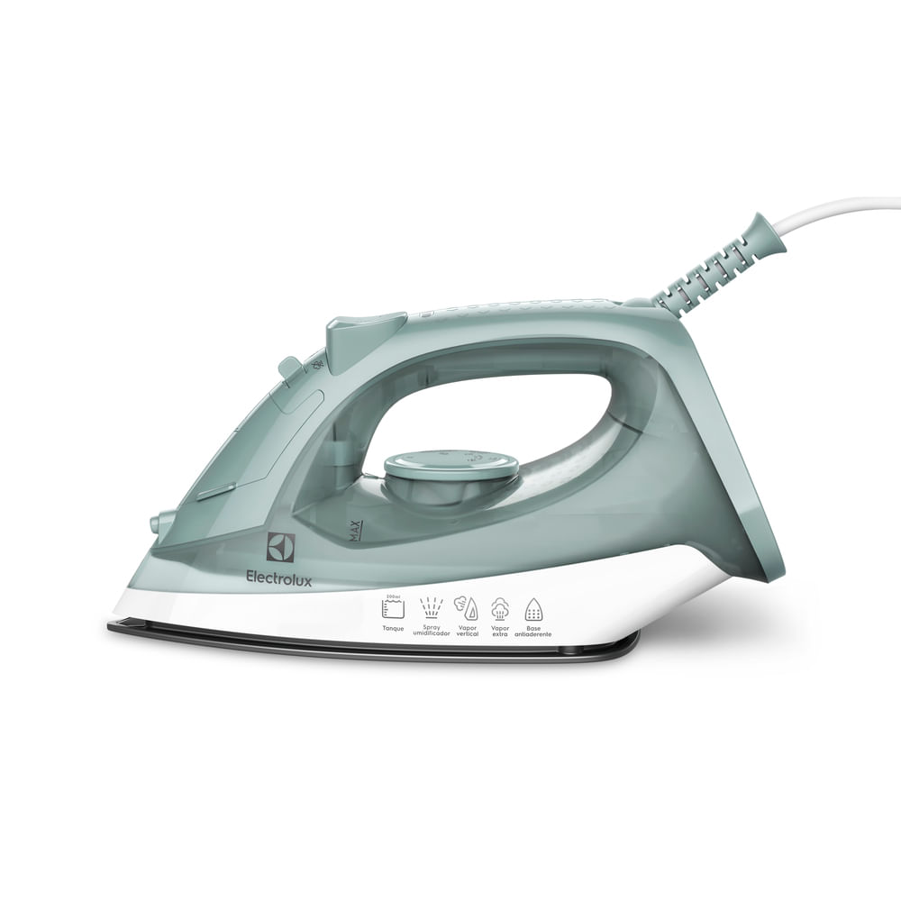 Encontraproduto.com.br - Ferro de passar Roupa a Vapor e a Seco Electrolux Efficient com Vapor Vertical (ESI11)