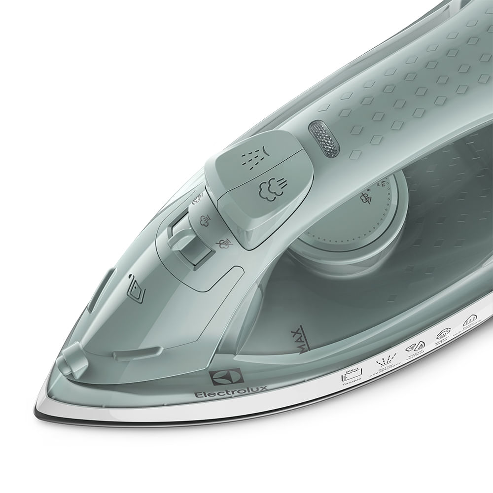 Encontraproduto.com.br - Ferro de passar Roupa a Vapor e a Seco Electrolux Efficient com Vapor Vertical (ESI11)