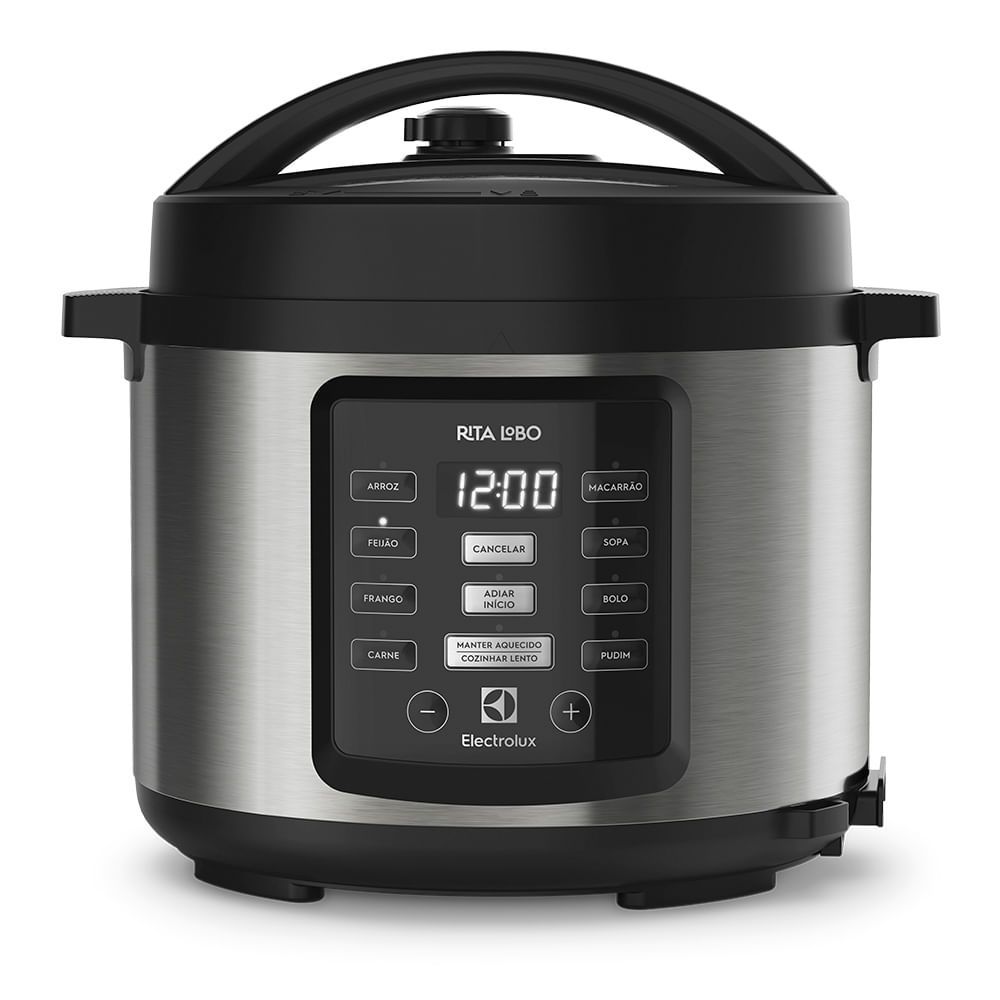 Encontraproduto.com.br - Panela de Pressão Elétrica Electrolux 5L Experience por Rita Lobo 220V - PCC15