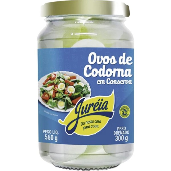 Encontraproduto.com.br - Ovo de Codorna Juréia Vidro com 300g
