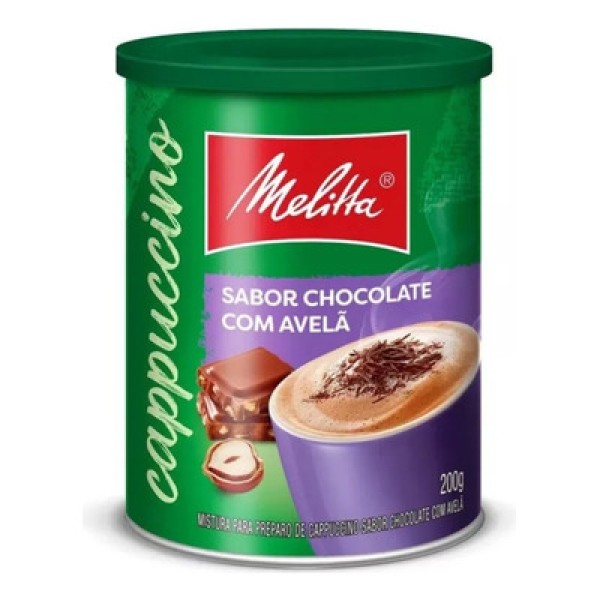 Encontraproduto.com.br - Café Cappuccino Melitta Chocolate Com Avelã 200g