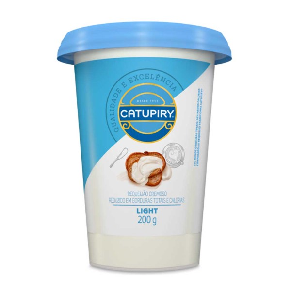 Requeijão Catupiry Light Copo com 200g