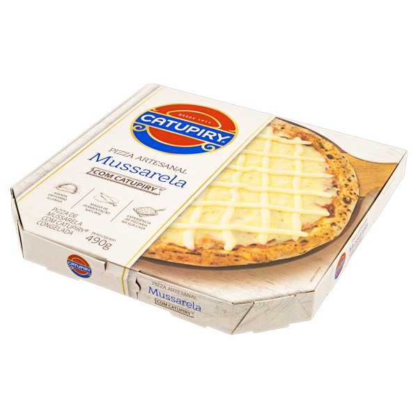 Encontraproduto.com.br - Pizza Sabor Mussarela com Catupiry 490g