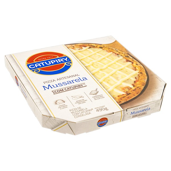 Encontraproduto.com.br - Pizza Sabor Mussarela com Catupiry 490g