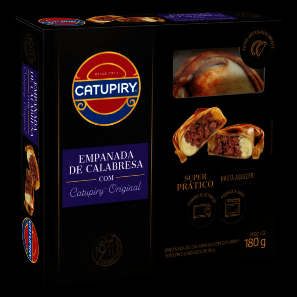 Empanada de Calabresa Recheada Catupiry 180g