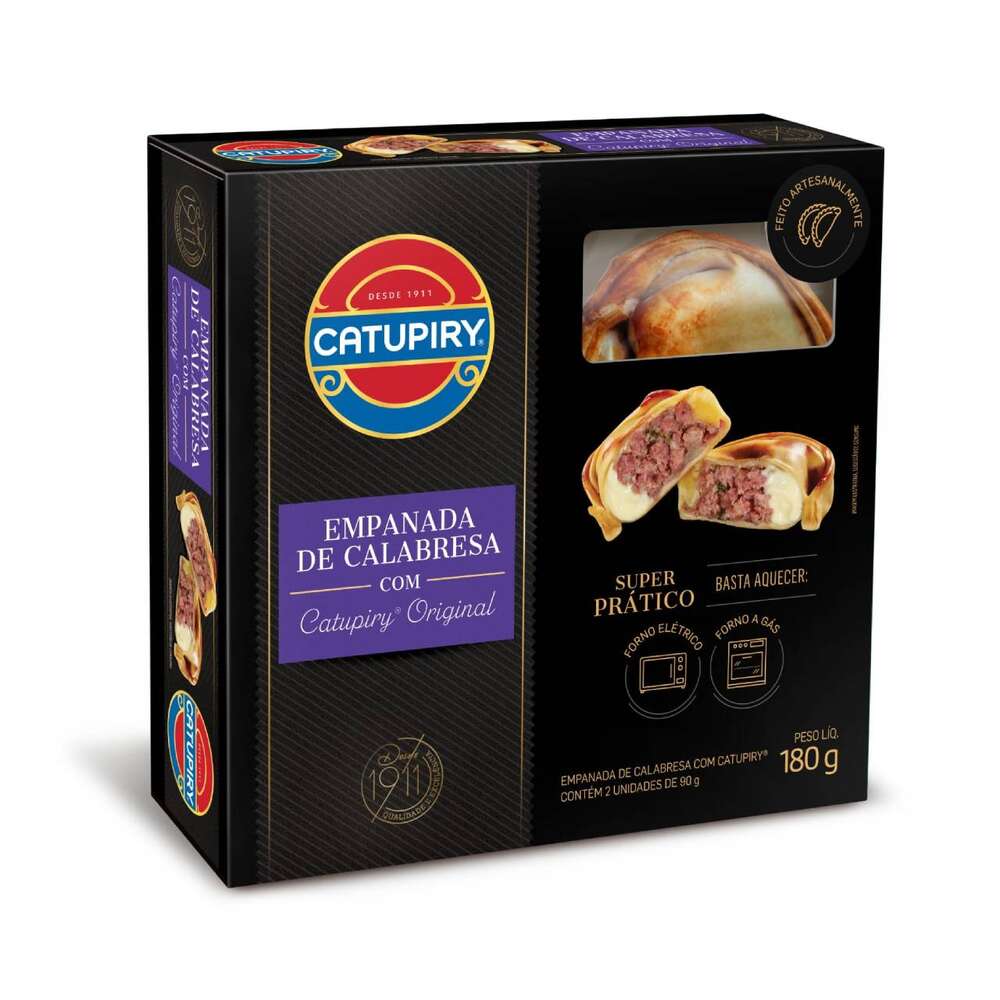 Empanada de Calabresa Recheada Catupiry 180g