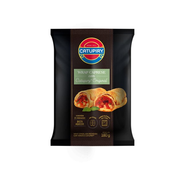 Wrap Catupiry Caprese com Catupiry Original 180g