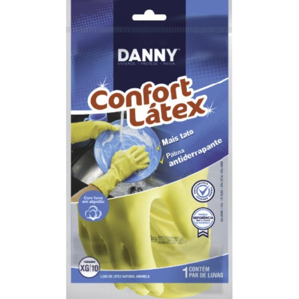 Encontraproduto.com.br - Luva Latex Multiuso D Xg Blister