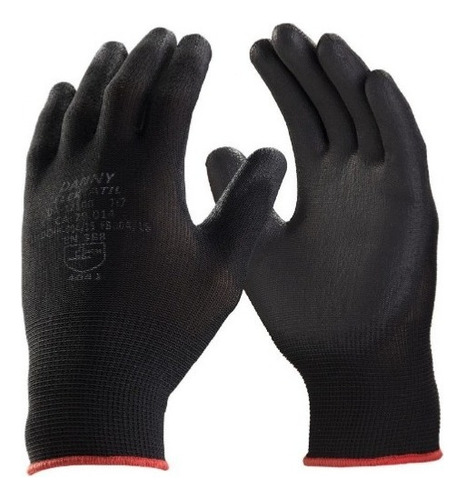 Encontraproduto.com.br - Luva Flextáctil, preta, DA-12100 - Danny