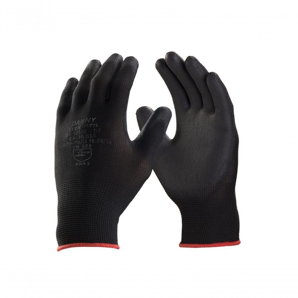 Encontraproduto.com.br - Luva Flextáctil, preta, DA-12100 - Danny