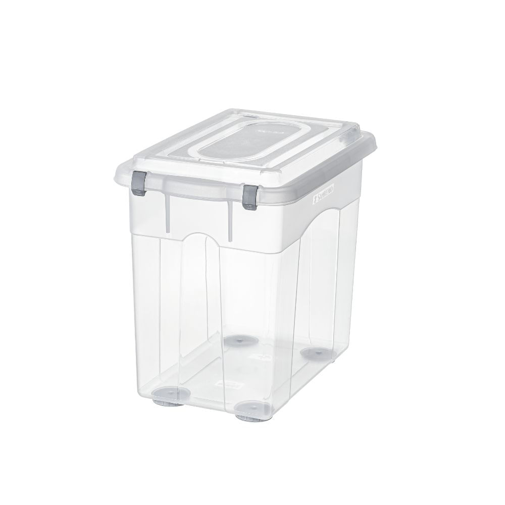 Caixa Organizadora Plástica Transparente 26,5L Sanremo