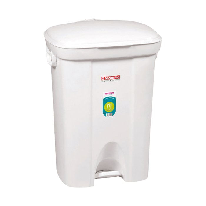 Lixeira Plástica com Pedal 72L Sanremo - (29901P)