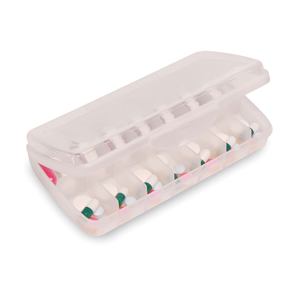 Encontraproduto.com.br - Porta Remédio Plástico Sanremo Dia Noite