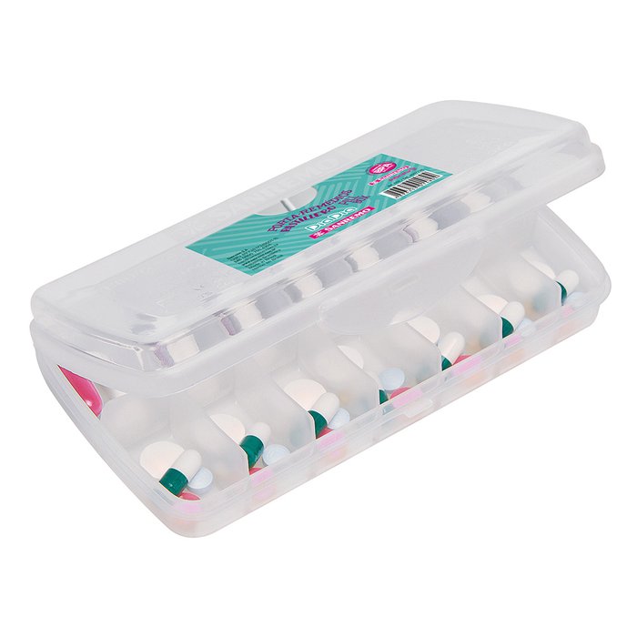 Encontraproduto.com.br - Porta Remédio Plástico Sanremo Dia Noite