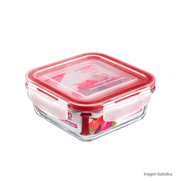 Encontraproduto.com.br - Pote de vidro 330ml r:74  quadrado