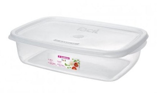 Encontraproduto.com.br - Pote Retangular Plastico 785l - Sanremo