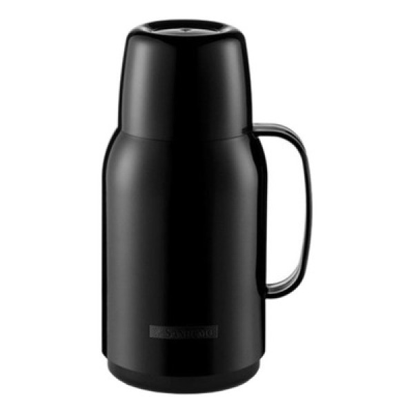 Encontraproduto.com.br - Garrafa Térmica Plástica Gostar Vermelha 750ml Termic Sanremo