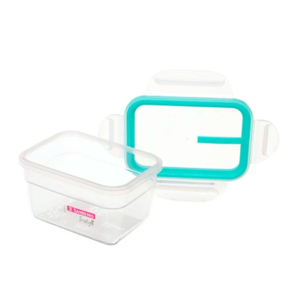 Encontraproduto.com.br - Pote com Travas Plast 537ml - Sanremo