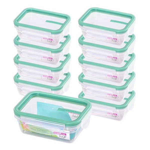 Encontraproduto.com.br - Pote com Travas Plast 537ml - Sanremo