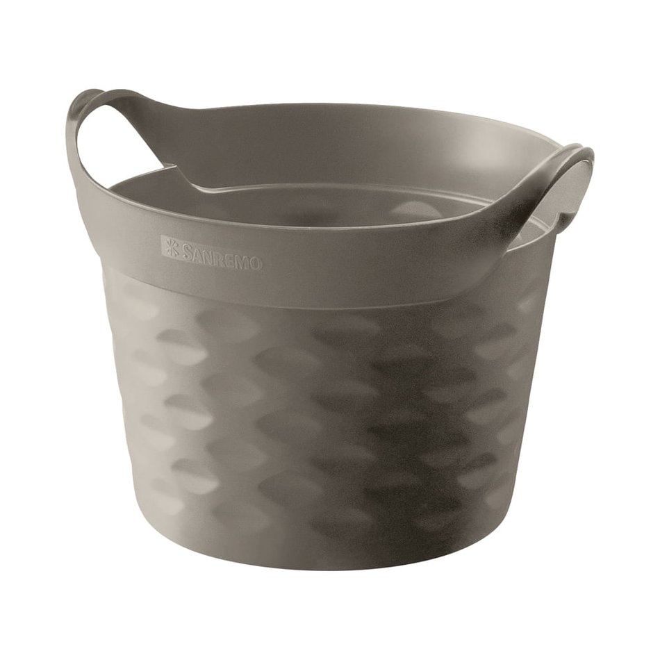 Encontraproduto.com.br - Cesto Organizador Circular Plástico Castor 3L Moolti Sanremo