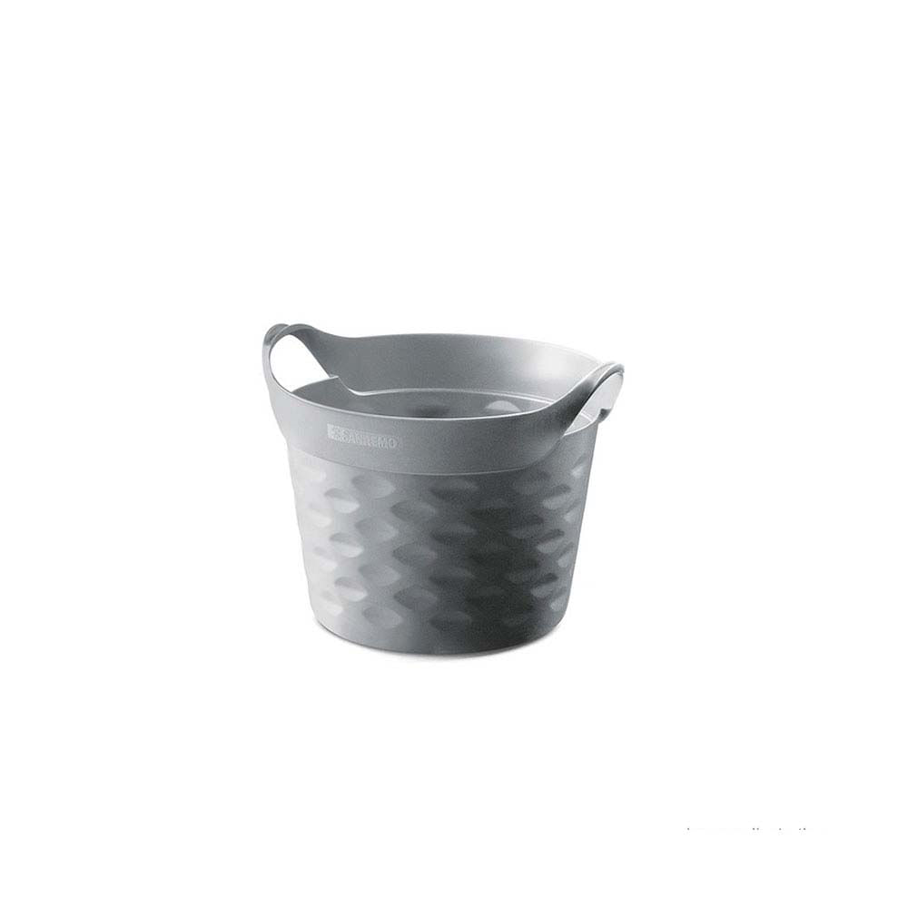 Cesto Organizador Circular Plástico Castor 3L Moolti Sanremo