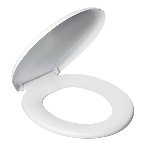 Encontraproduto.com.br - Assento Sanitário Almofadado Clássico Branco Sanremo