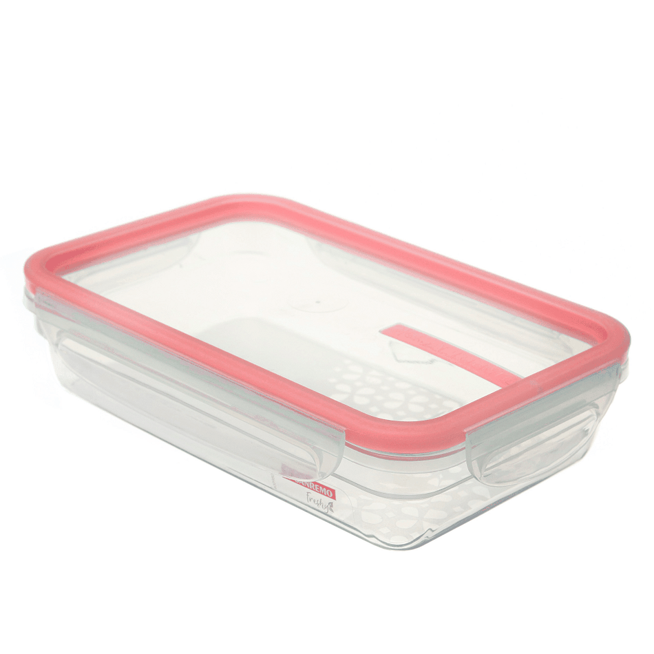 Encontraproduto.com.br - Jogo de Potes Plástico 2pcs com Trava Açaí Sanremo