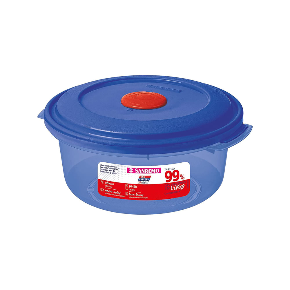 Encontraproduto.com.br - Pote Redondo Ultraprotect 530ml  - Sanremo