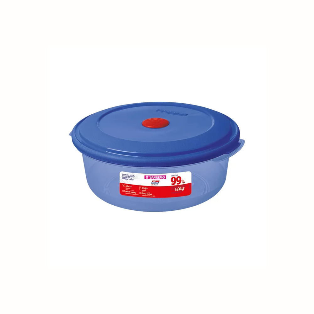 Encontraproduto.com.br - Pote Redondo Ultraprotect 530ml  - Sanremo