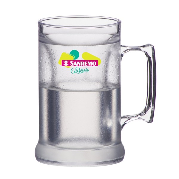 Encontraproduto.com.br - Caneca Térmica De Acrílico Com Gel 300ml Sanremo