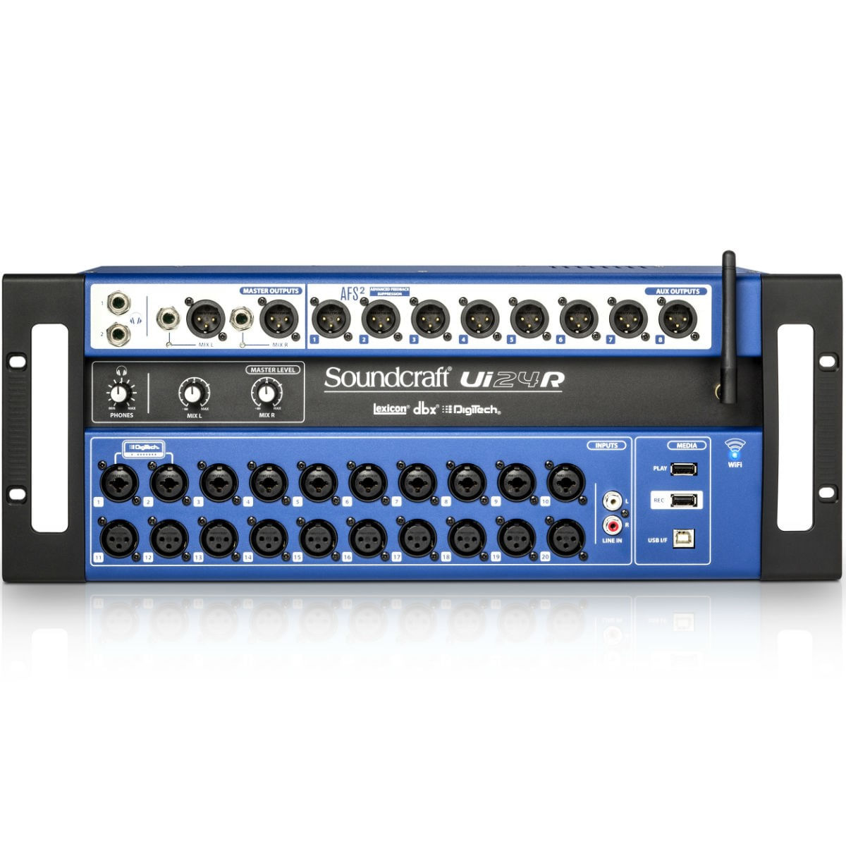 Encontraproduto.com.br - Mesa de Som Digital UI-24 Soundcraft