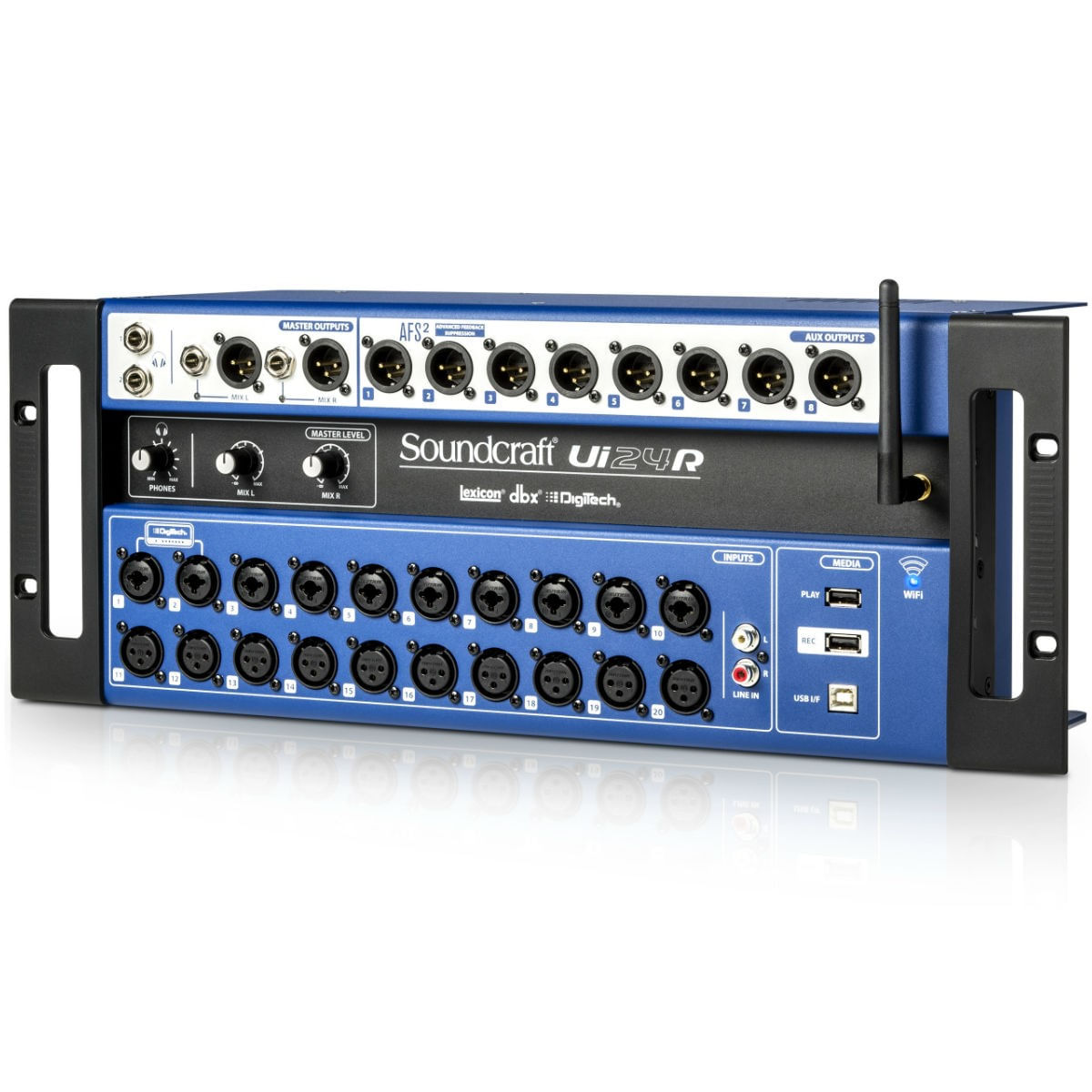 Encontraproduto.com.br - Mesa de Som Digital UI-24 Soundcraft
