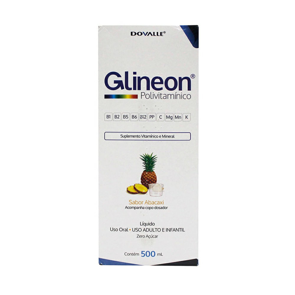 Encontraproduto.com.br - Solução Oral Glineon Polivitaminico 500ml