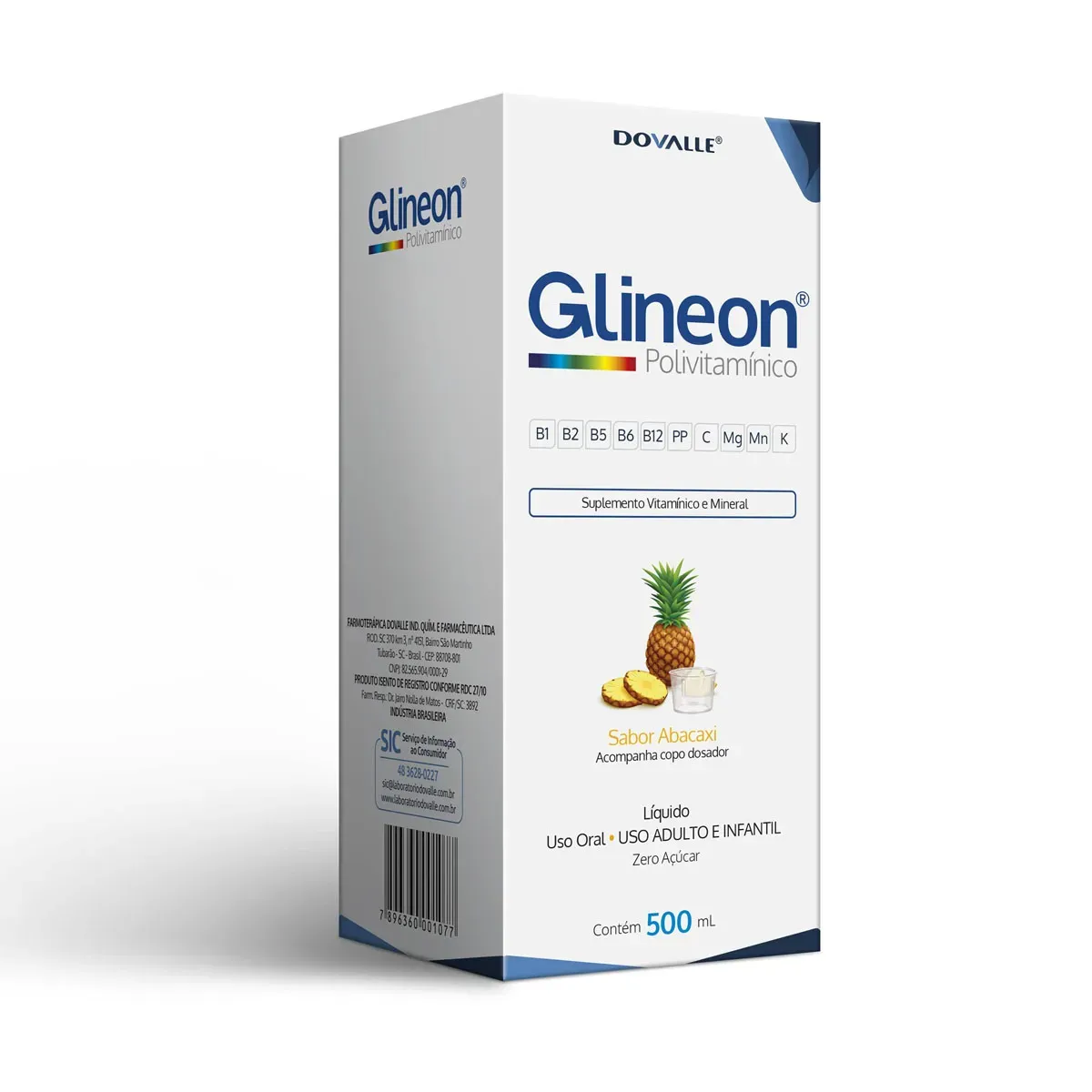 Encontraproduto.com.br - Solução Oral Glineon Polivitaminico 500ml