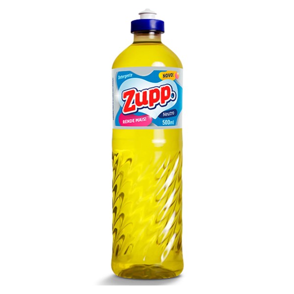 Encontraproduto.com.br - Detergente Líquido Zupp Neutro Frasco com 500ml