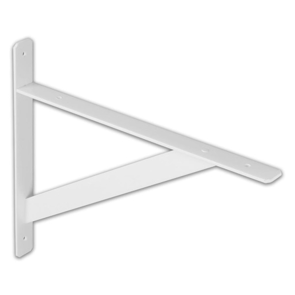 Encontraproduto.com.br - Suporte Mão Francesa Reforçada 25Cm Branco - 8154-002 - Prat-K