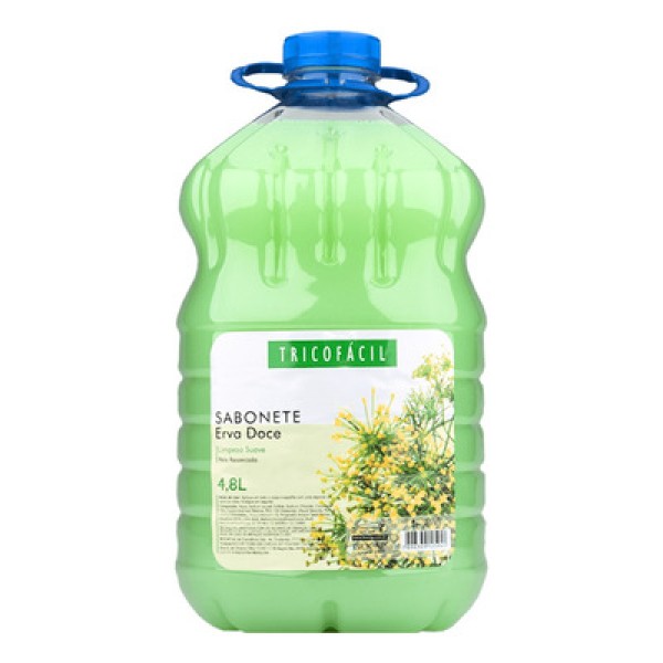 Sabonete Liquido 4,8lt Erva Doce - Tricofacil