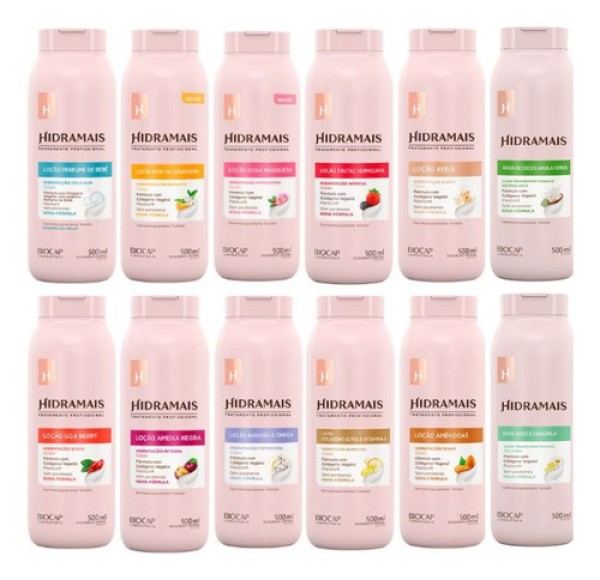LOÇÃO HIDRATANTE HIDRAMAIS ERVA DOCE E CAMOMILA 500ML