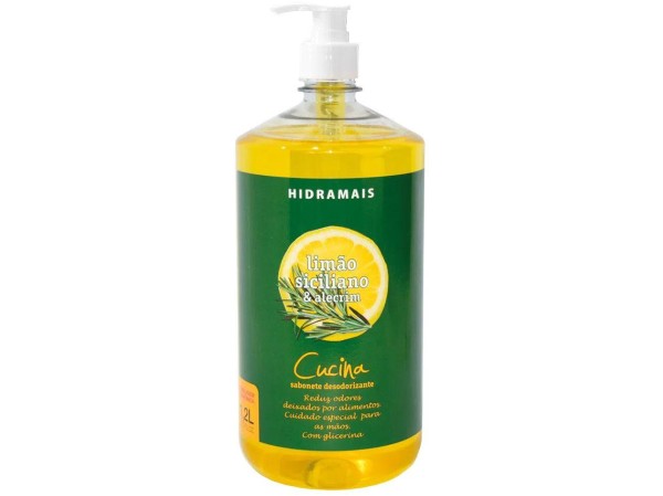 Encontraproduto.com.br - Sabonete Líquido Para as Mãos Hidramais Cucina Limão Siciliano e Alecrim 500ml