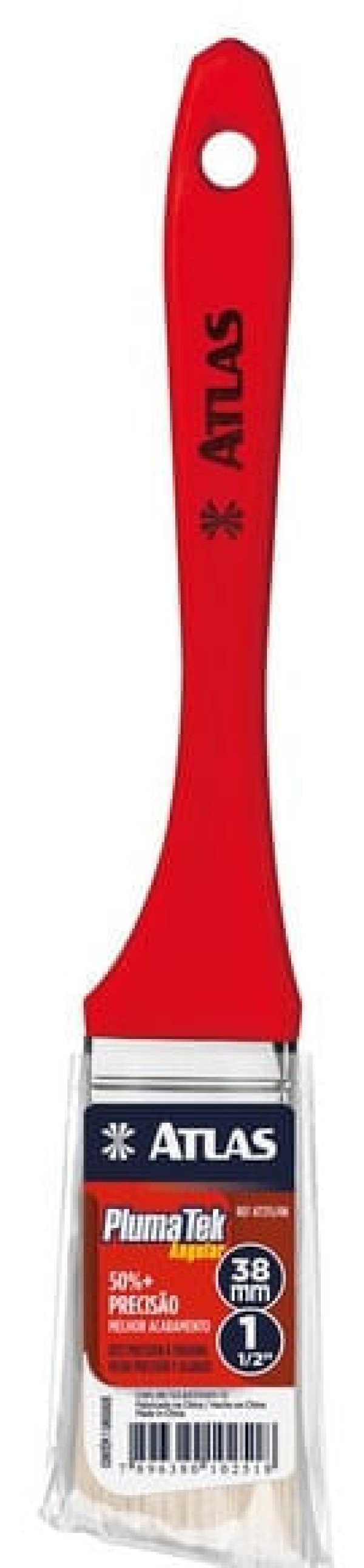 Encontraproduto.com.br - Trincha angular para pintura Plumatek 1.1/2