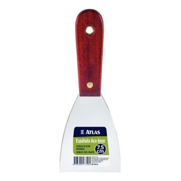 Encontraproduto.com.br - Espátula com Lâmina de Aço Inox - Atlas - 6155/10 - Unitário
