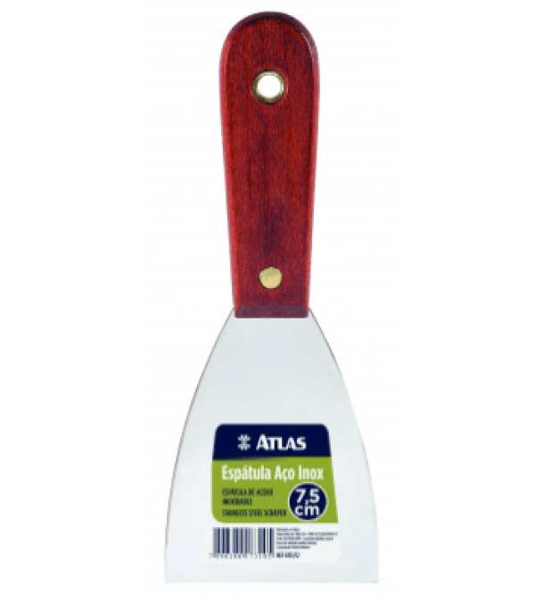 Encontraproduto.com.br - Espátula com Lâmina de Aço Inox - Atlas - 6155/10 - Unitário