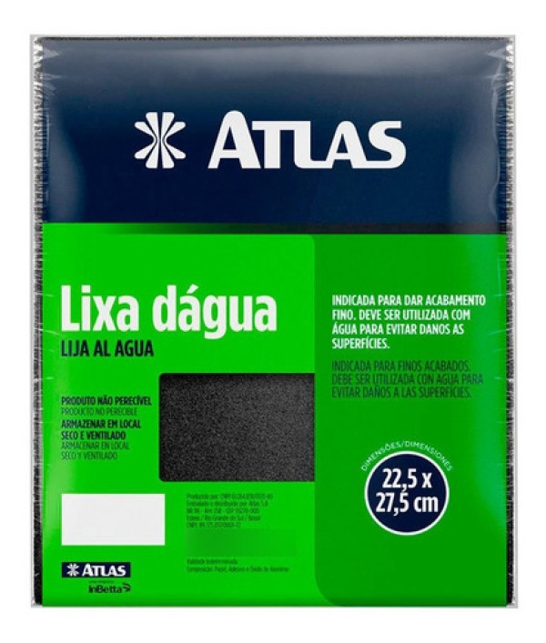 Encontraproduto.com.br - Lixa D`Água 30/600 Atlas