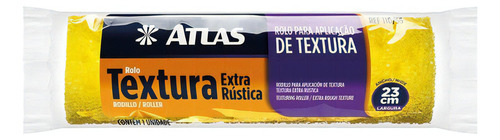Encontraproduto.com.br - Rolo Para Efeito Atlas Textura Espuma Rústica 110/55 23cm