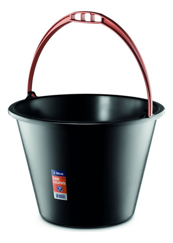 Balde Extra Forte Preto Atlas