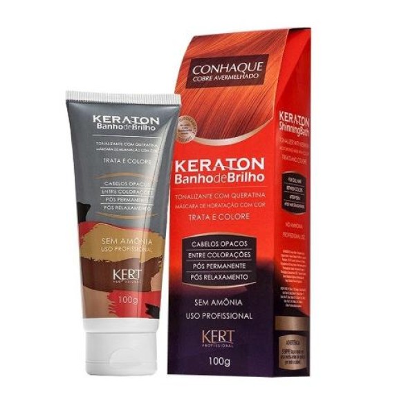 Encontraproduto.com.br - Tonalizante Banho de Brilho Keraton Conhaque