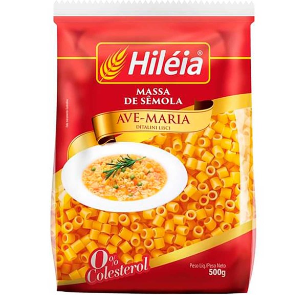 Encontraproduto.com.br - Macarrão de Sêmola Ave Maria Hiléia 500 g