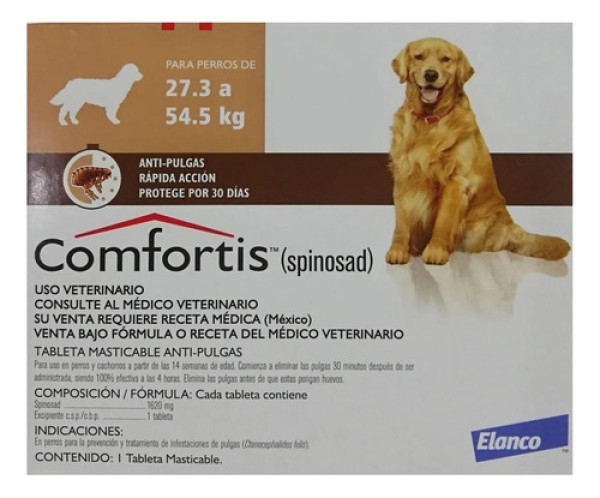 Encontraproduto.com.br - COMFORTIS GG 1620mg - para cães de 27 a 54kg